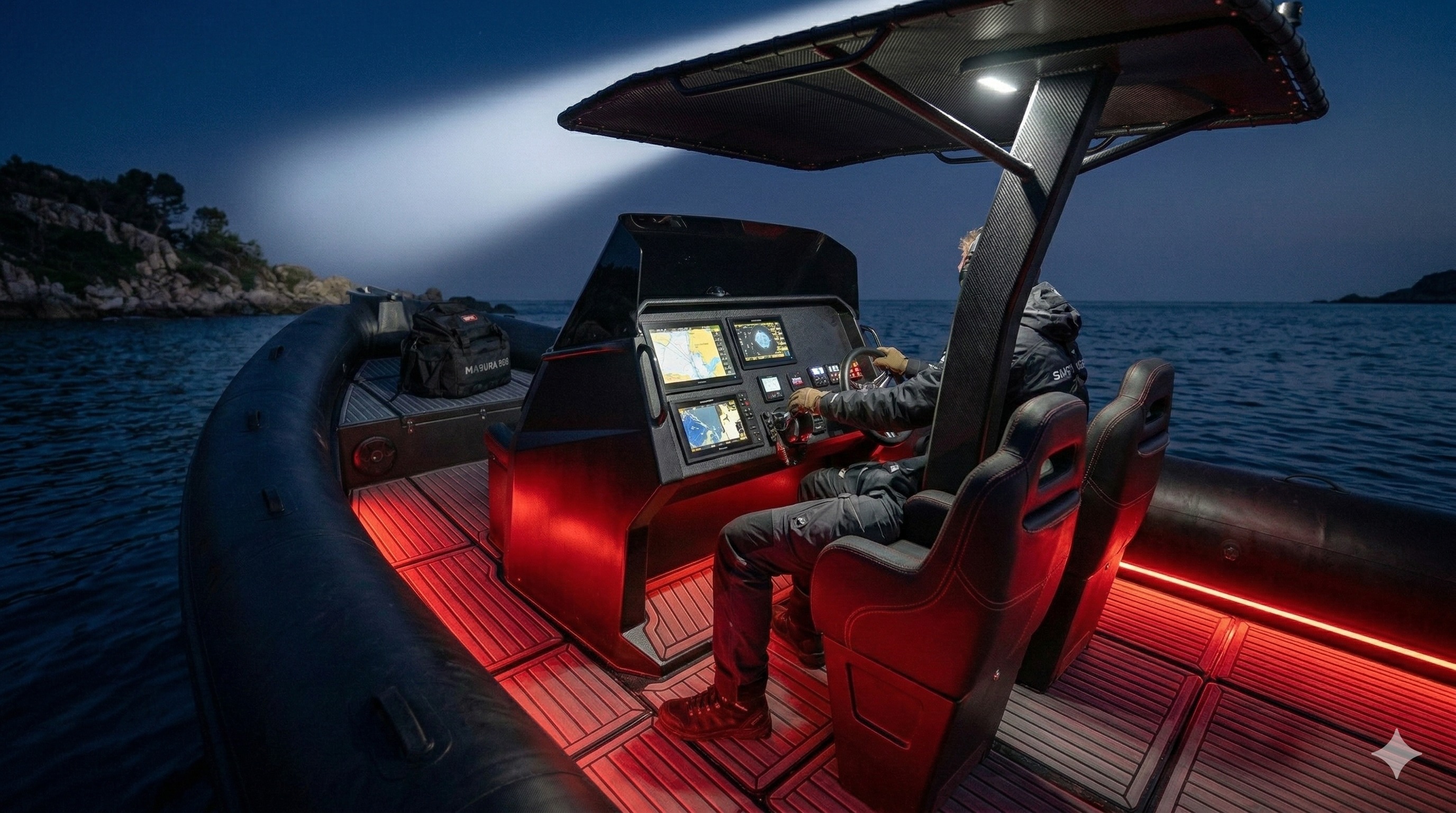 Mapaná 808 night operations LED array